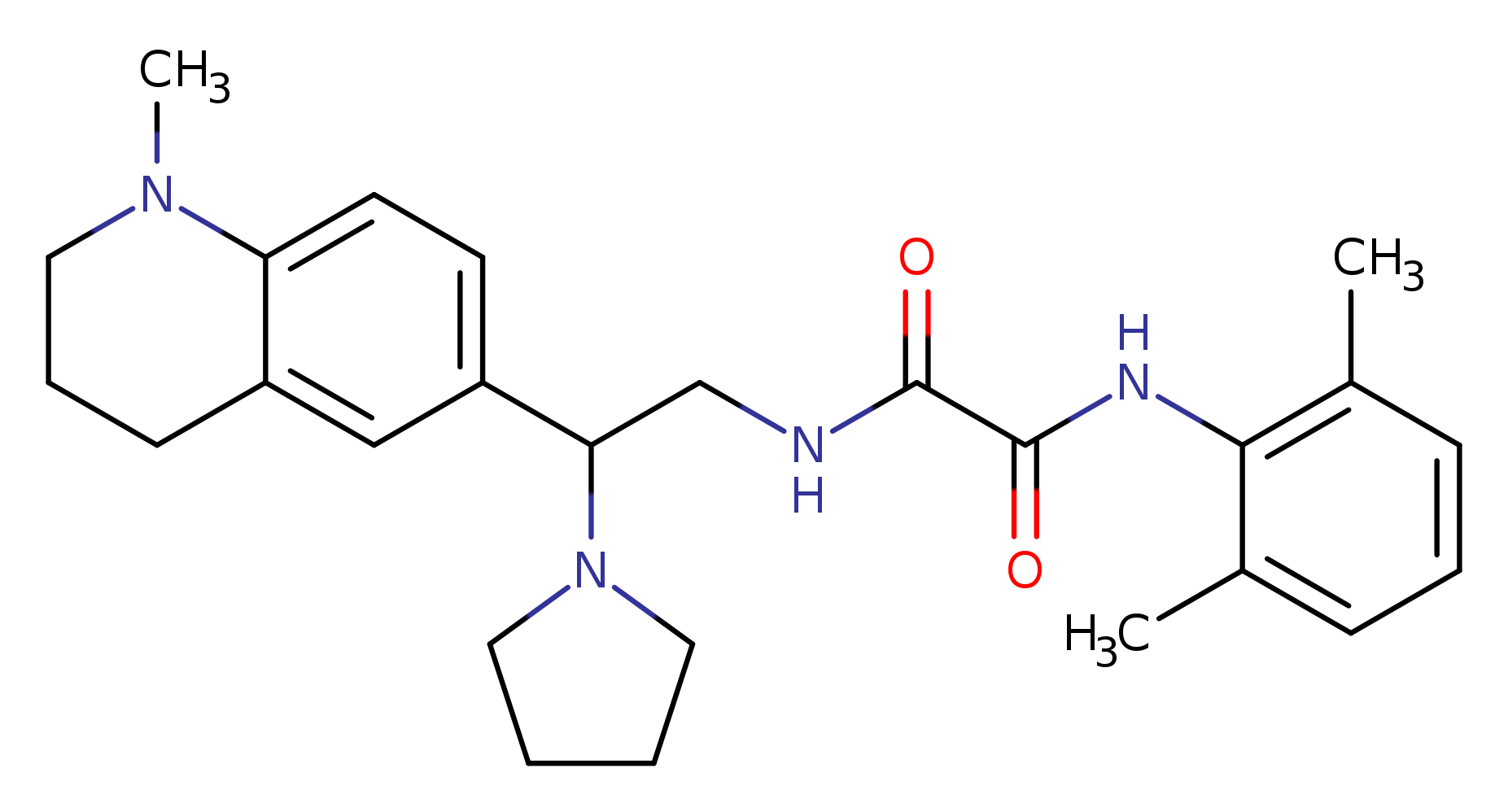 N-(2,6-dimethylphenyl)-N'-[2-(1-methyl-1,2,3,4-tetrahydroquinolin-6-yl)-2-(pyrrolidin-1-yl)ethyl]ethanediamide