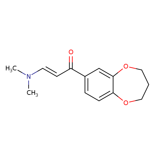 (E)-1-(3,4-dihydro-2H-benzo[b][1,4]dioxepin-7-yl)-3-(dimethylamino)prop-2-en-1-one