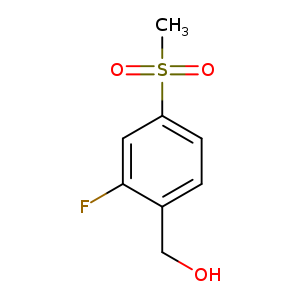 (2-fluoro-4-methanesulfonylphenyl)methanol
