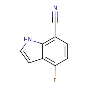 1H-Indole-7-carbonitrile,4-fluoro-(9CI)