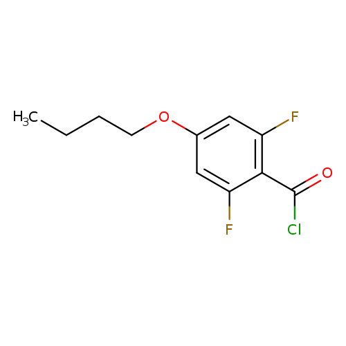 4-Butoxy-2,6-difluorobenzoyl chloride