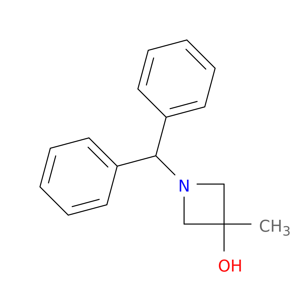 1-Benzhydryl-3-methylazetidin-3-ol