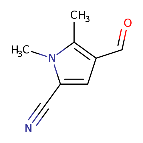4-Formyl-1,5-dimethyl-1H-pyrrole-2-carbonitrile