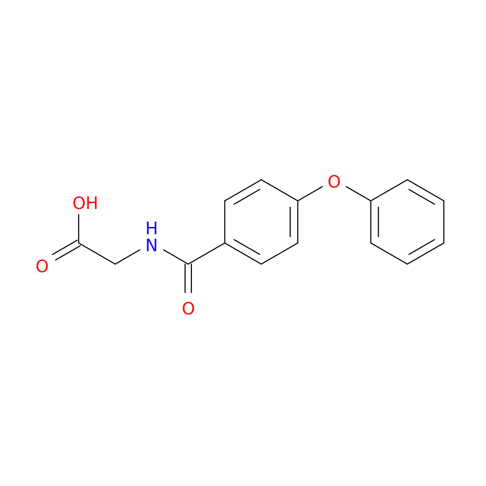 (4-Phenoxy-benzoylamino)-acetic acid