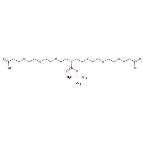 Acid-apeg6-acid n-boc