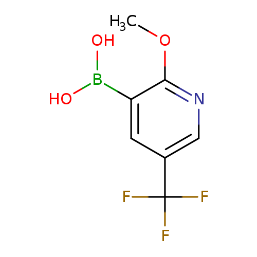 2-Methoxy-5-trifluoromethylpyridine-3-boronic acid