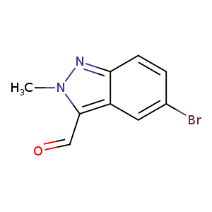 2H-Indazole-3-carboxaldehyde, 5-bromo-2-methyl-