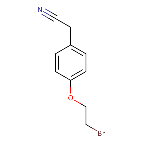 2-[4-(2-bromoethoxy)phenyl]acetonitrile