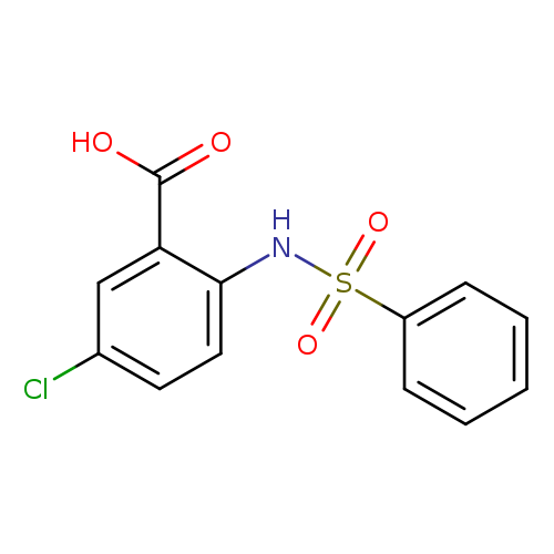 2-benzenesulfonamido-5-chlorobenzoic acid