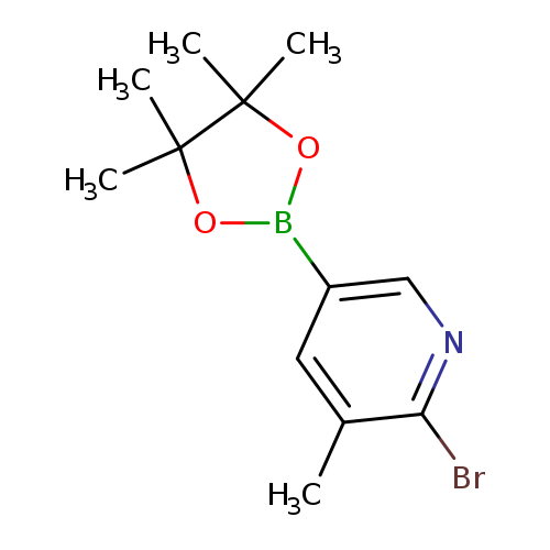 Pyridine, 2-bromo-3-methyl-5-(4,4,5,5-tetramethyl-1,3,2-dioxaborolan-2-yl)-