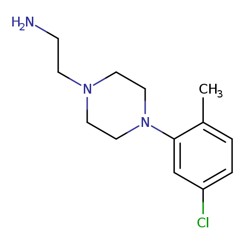 {2-[4-(5-chloro-2-methylphenyl)piperazin-1-yl]ethyl}amine