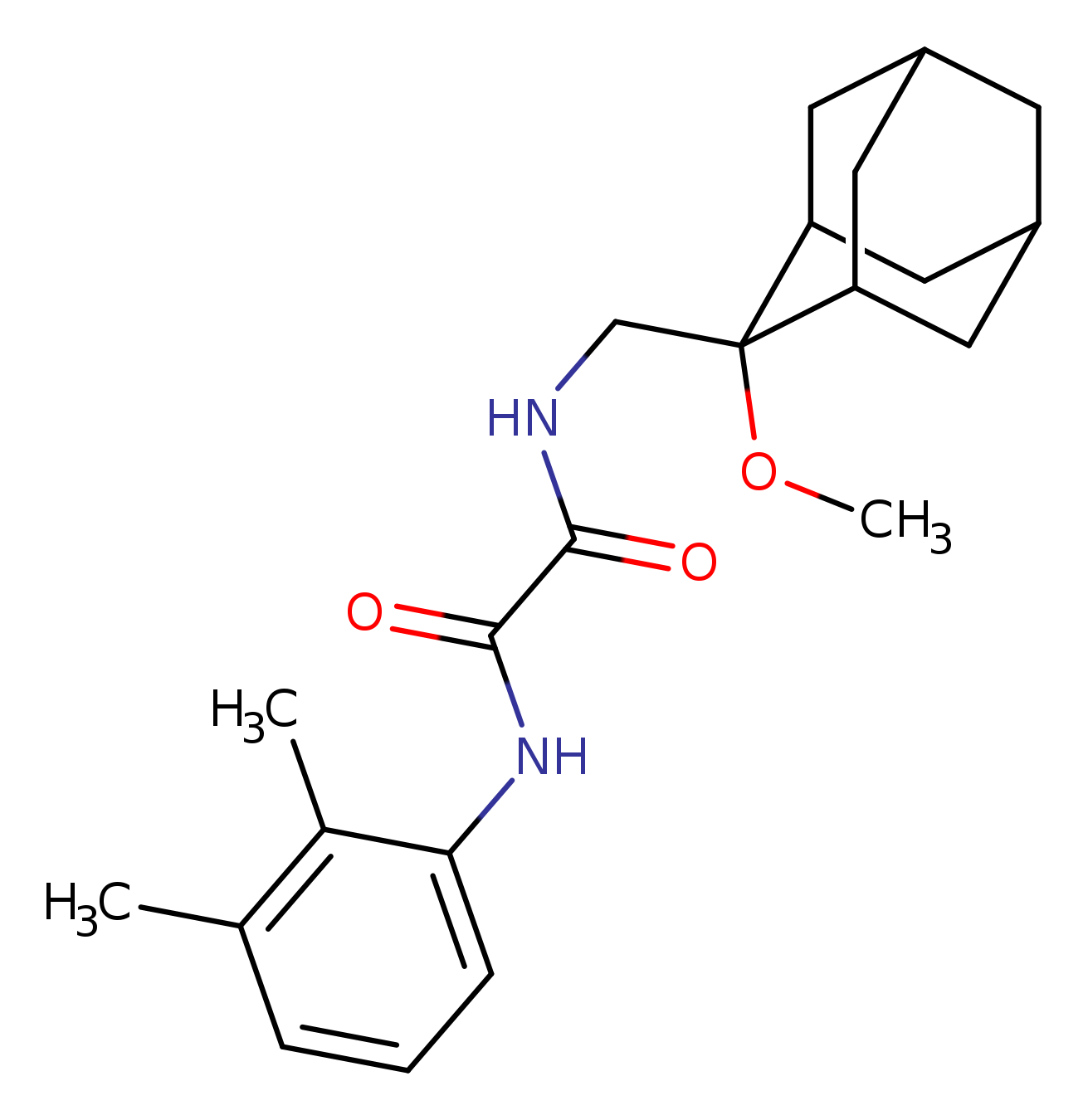 N'-(2,3-dimethylphenyl)-N-[(2-methoxyadamantan-2-yl)methyl]ethanediamide