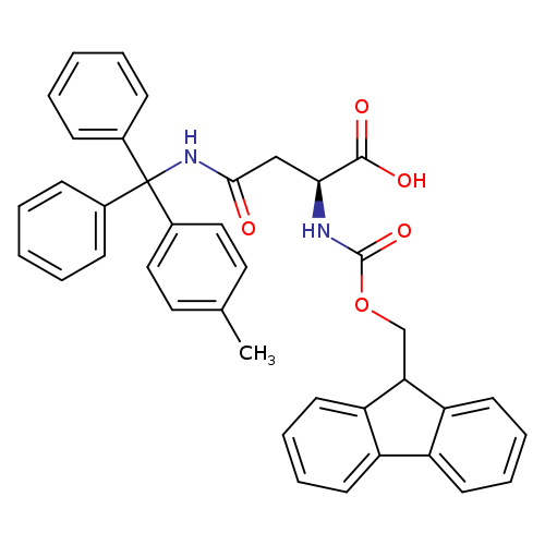 Fmoc-asn(mtt)-oh