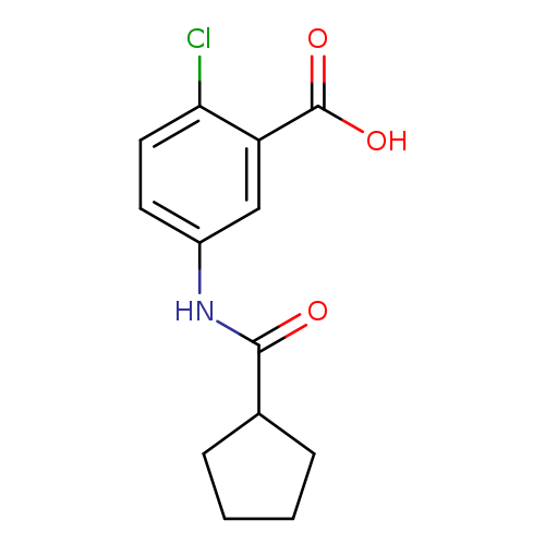 2-chloro-5-cyclopentaneamidobenzoicacid