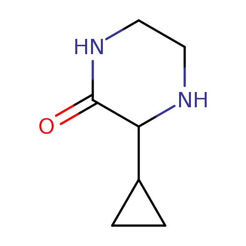 3-cyclopropylpiperazin-2-one