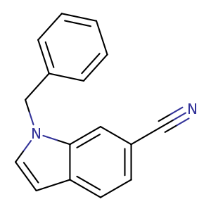 1-Benzyl-1h-indole-6-carbonitrile
