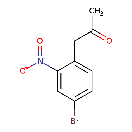 4-Bromo-2-(2-oxopropyl)-1-nitrobenzene
