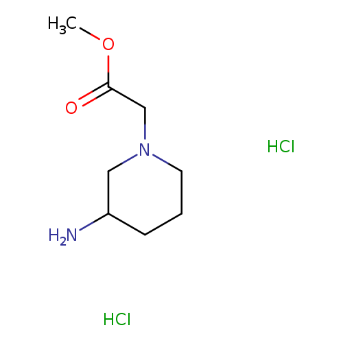 (3-Amino-piperidin-1-yl)-acetic acid methyl ester dihydrochloride