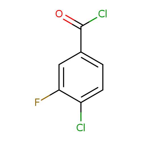 Benzoyl chloride, 4-chloro-3-fluoro- (9CI)