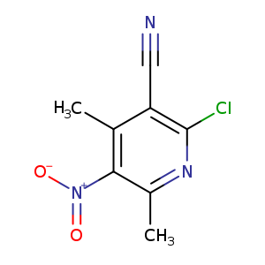 2-Chloro-4,6-dimethyl-5-nitronicotinonitrile