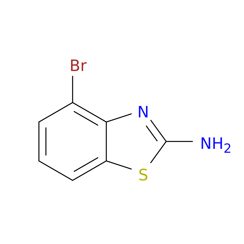 2-Benzothiazolamine, 4-bromo-