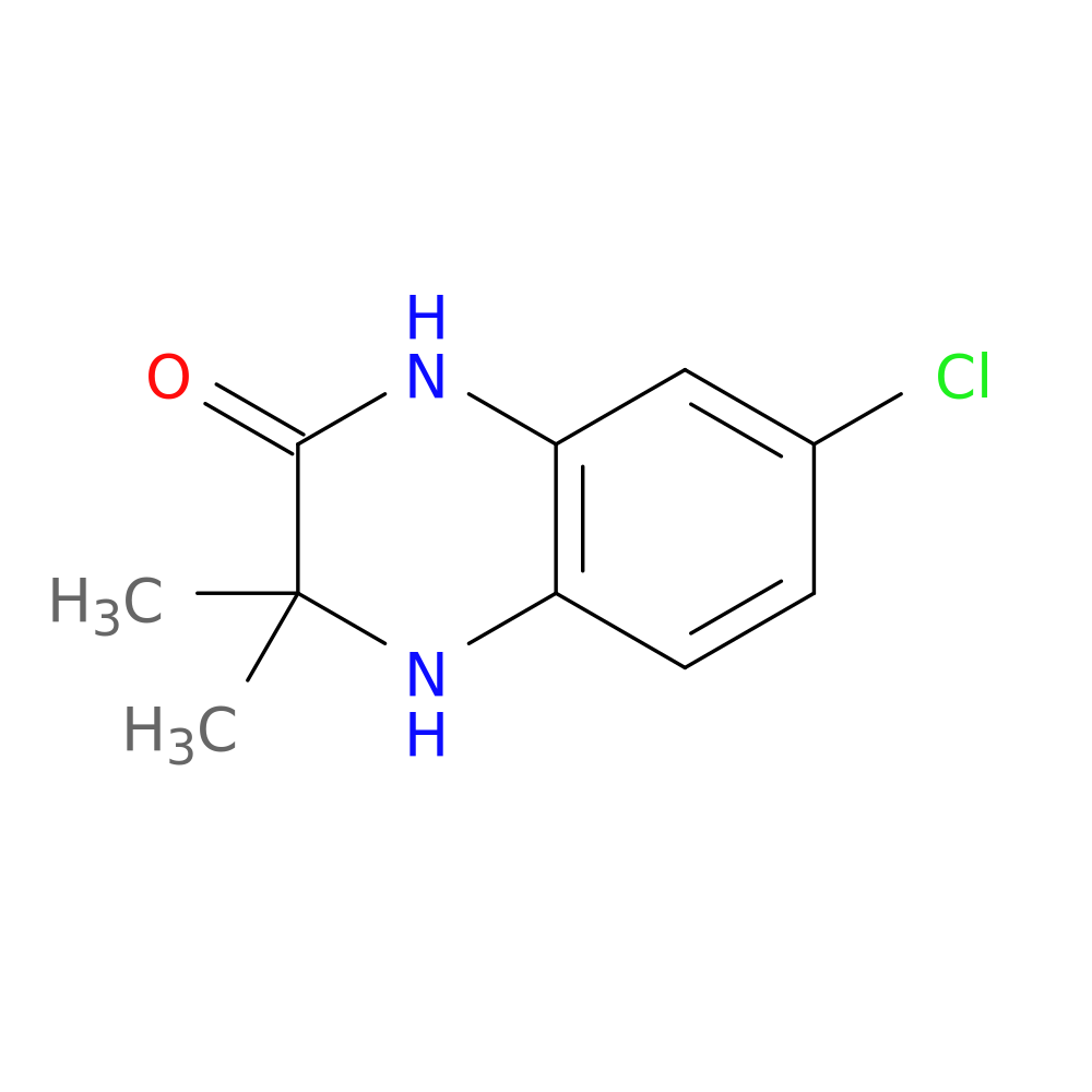 7-chloro-3,3-dimethyl-1,2,3,4-tetrahydroquinoxalin-2-one