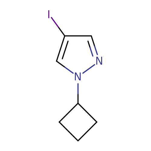 1H-Pyrazole, 1-cyclobutyl-4-iodo-