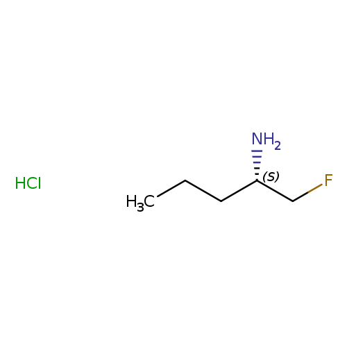 (2S)-1-fluoropentan-2-amine hydrochloride