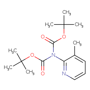 tert-butyl N-[(tert-butoxy)carbonyl]-N-(3-methylpyridin-2-yl)carbamate