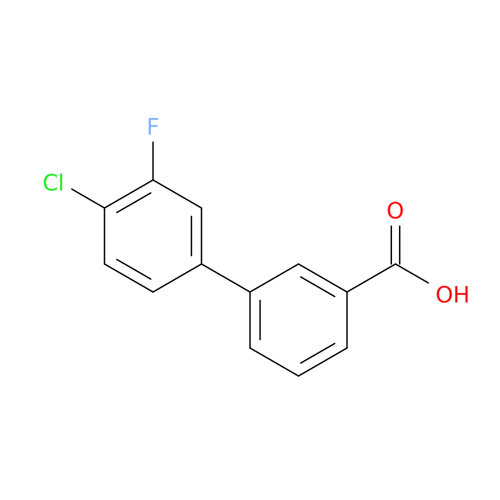 4'-Chloro-3'-fluorobiphenyl-3-carboxylic acid
