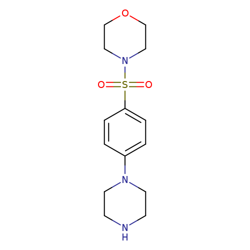 4-[(4-Piperazin-1-ylphenyl)sulfonyl]morpholine