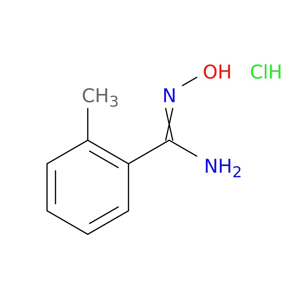 N'-hydroxy-2-methylbenzene-1-carboximidamide hydrochloride