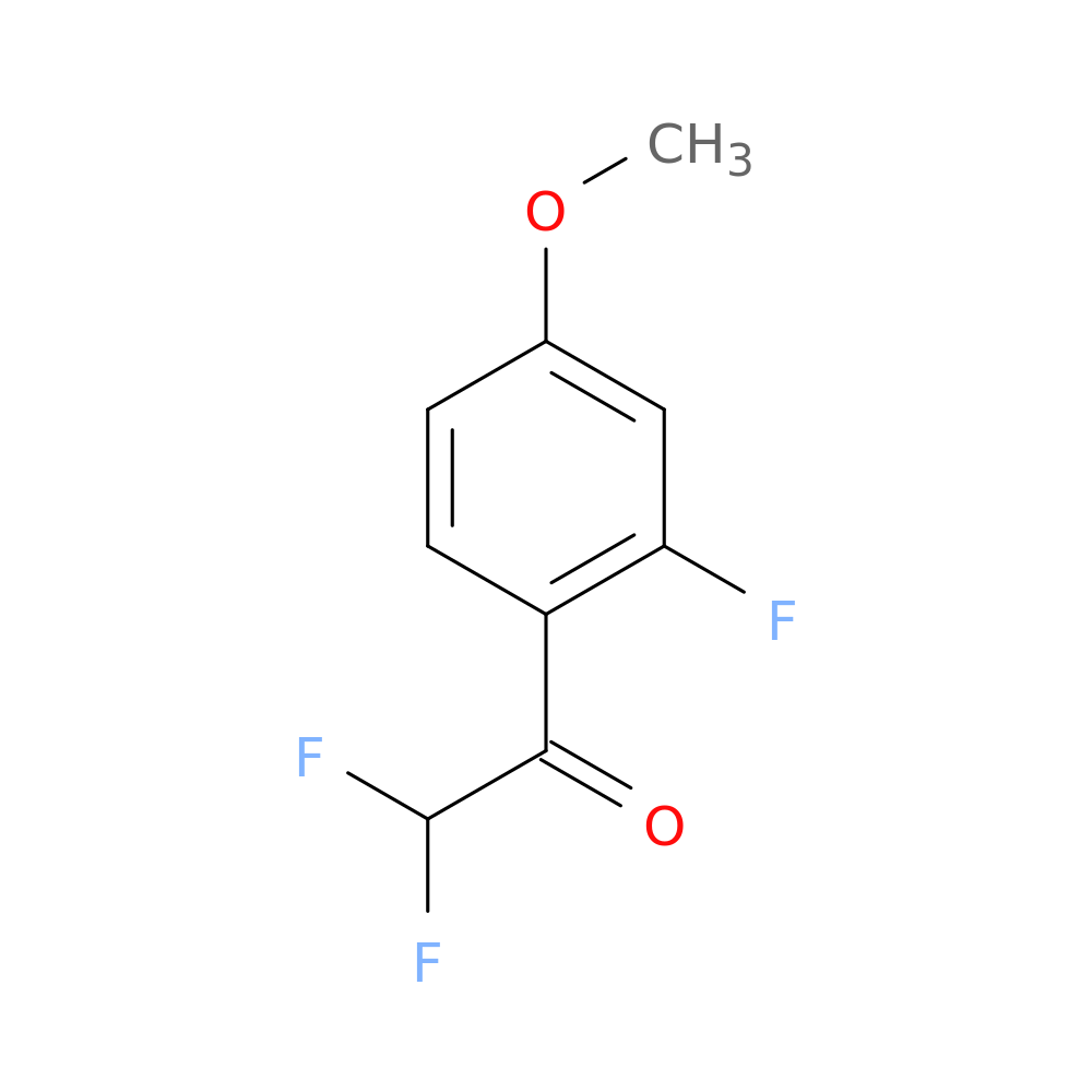 2,2-difluoro-1-(2-fluoro-4-methoxyphenyl)ethan-1-one