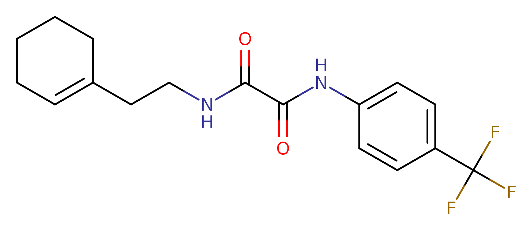 N'-[2-(cyclohex-1-en-1-yl)ethyl]-N-[4-(trifluoromethyl)phenyl]ethanediamide
