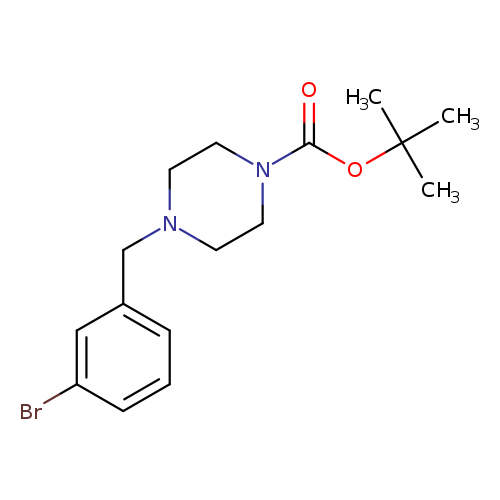 tert-Butyl 4-(3-bromobenzyl)-1-piperazinecarboxylate