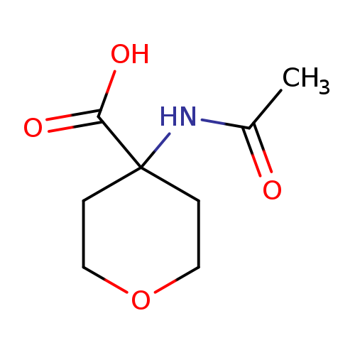 4-acetamidooxane-4-carboxylicacid