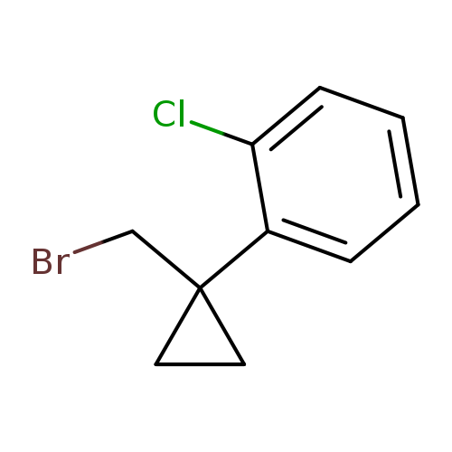 1-[1-(bromomethyl)cyclopropyl]-2-chlorobenzene