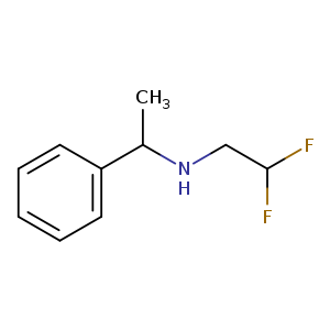 (2,2-difluoroethyl)(1-phenylethyl)amine