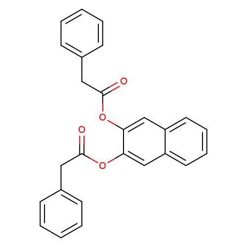 3-[(2-phenylacetyl)oxy]naphthalen-2-yl 2-phenylacetate