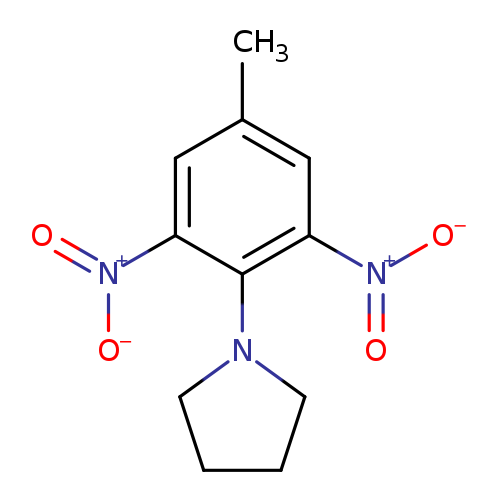 1-(4-methyl-2,6-dinitrophenyl)pyrrolidine