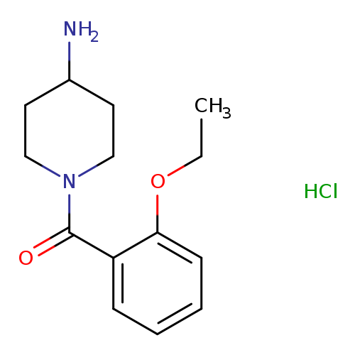 1-(2-ethoxybenzoyl)piperidin-4-amine hydrochloride