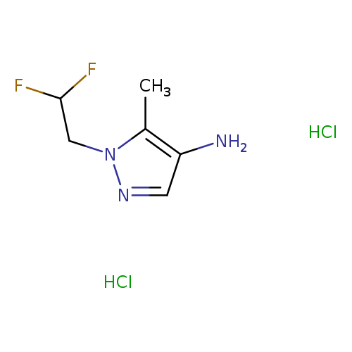 1-(2,2-difluoroethyl)-5-methyl-1H-pyrazol-4-aminedihydrochloride