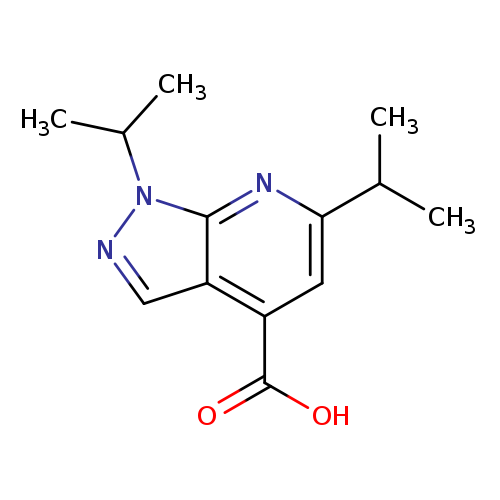 1,6-DIISOPROPYL-1H-PYRAZOLO[3,4-B]PYRIDINE-4-CARBOXYLIC ACID