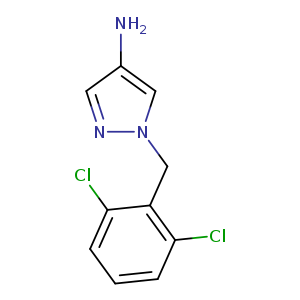 1-[(2,6-dichlorophenyl)methyl]-1H-pyrazol-4-amine