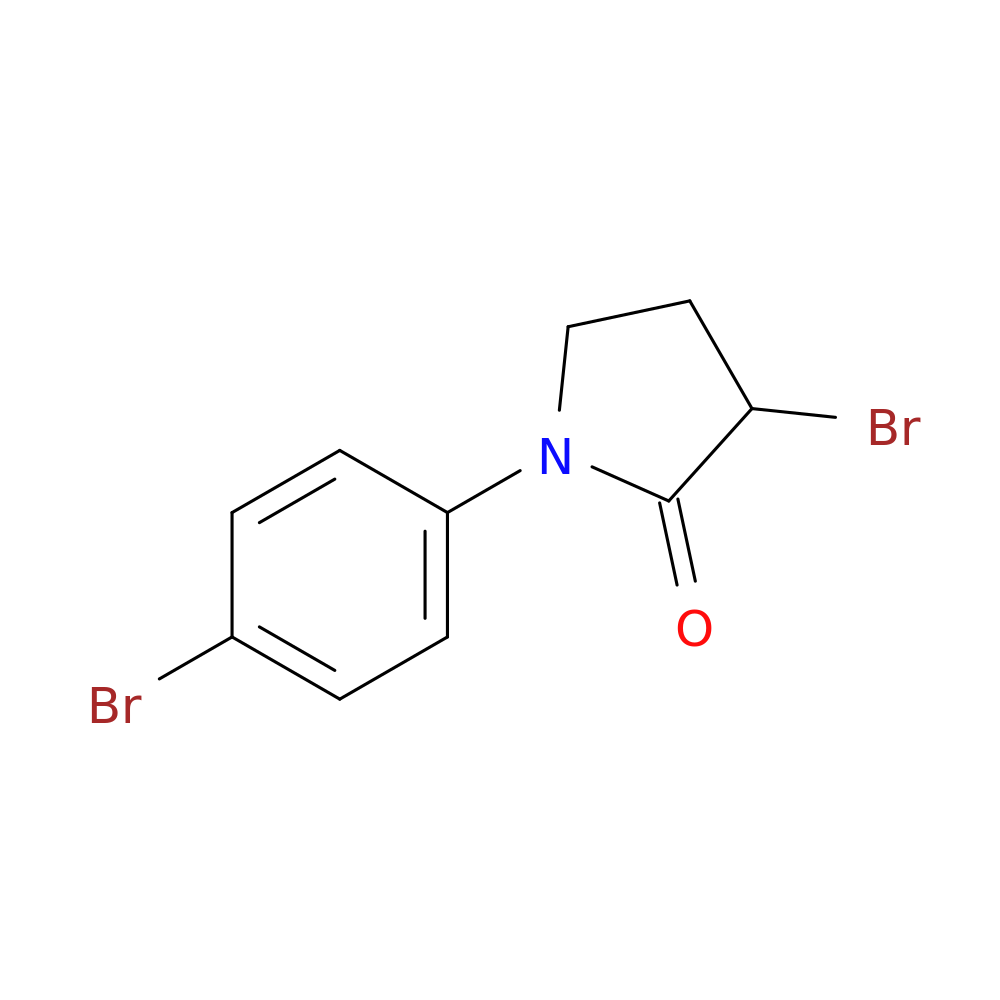 3-bromo-1-(4-bromophenyl)pyrrolidin-2-one