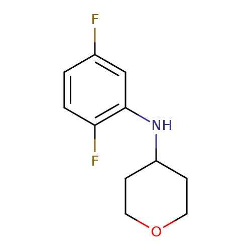 N-(2,5-difluorophenyl)oxan-4-amine