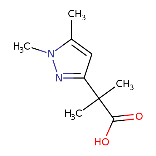 2-(1,5-dimethyl-1H-pyrazol-3-yl)-2-methylpropanoicacid