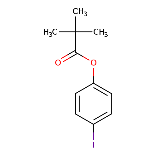Propanoic acid, 2,2-dimethyl-, 4-iodophenyl ester