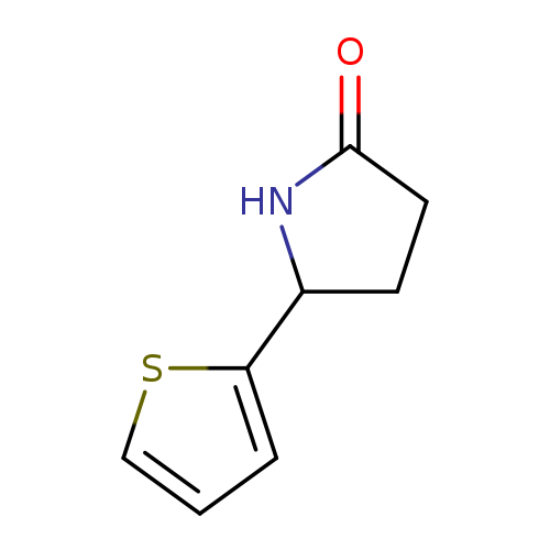 5-(thiophen-2-yl)pyrrolidin-2-one
