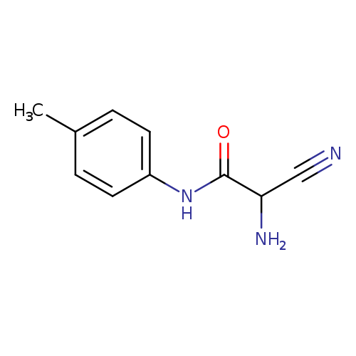 2-amino-2-cyano-n-p-toylyl-acetamide